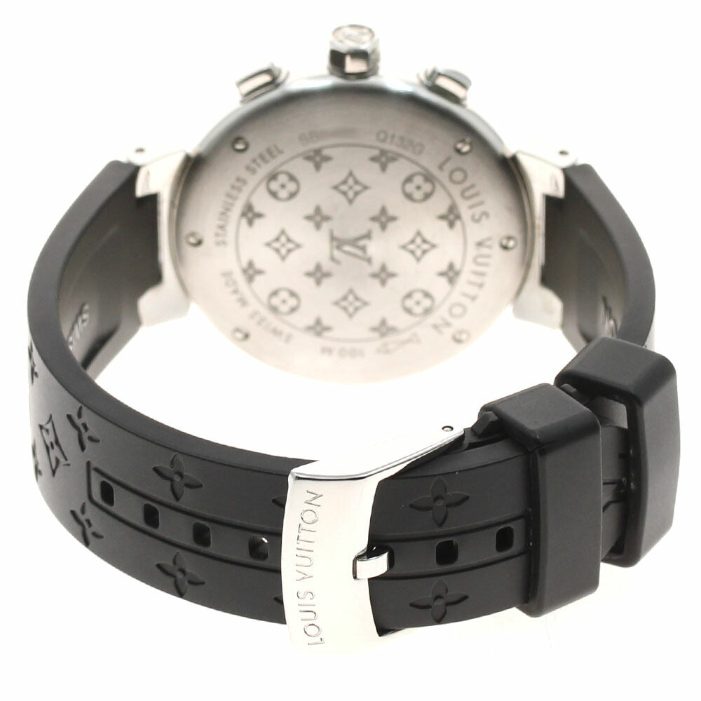 LOUIS VUITTON Q132G Tambour Lovely Cup MM Chronograph Quartz Boys' Watch Good Condition