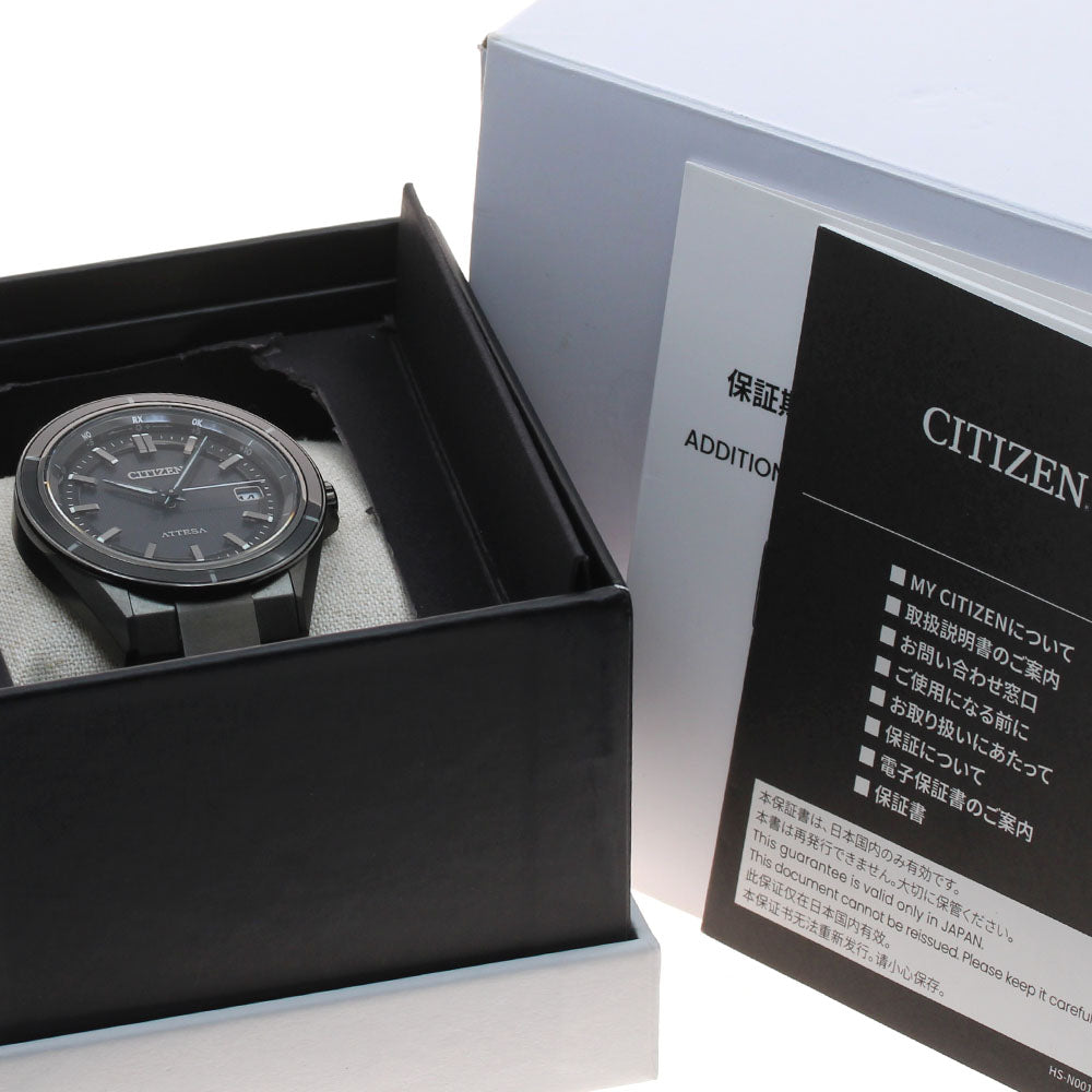 CITIZEN CB3035-72E/H128-001R704 Attesa ACT Line Date Solar Radio Controlled Men's Watch Excellent Condition with Box and Warranty.