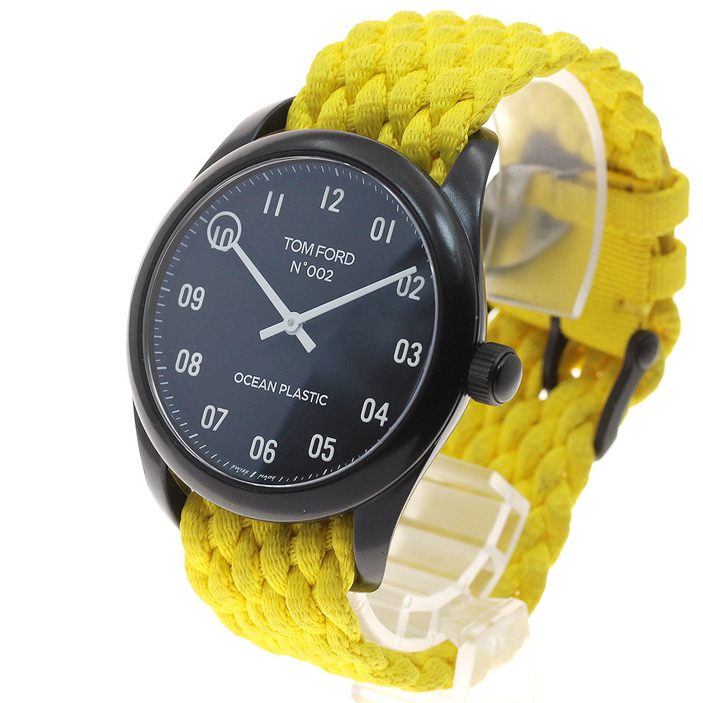 TOM FORD TFT002023 No.002 Ocean Plastic Timepiece Quartz Men's with Box and Warranty