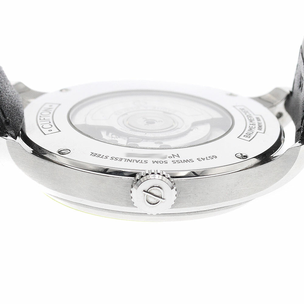 Baume & Mercier MOA10149 Clifton Retrograde Automatic Men's Watch Excellent Condition with Warranty.