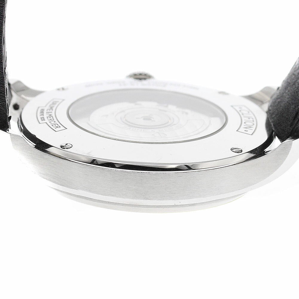 Baume & Mercier MOA10149 Clifton Retrograde Automatic Men's Watch Excellent Condition with Warranty.