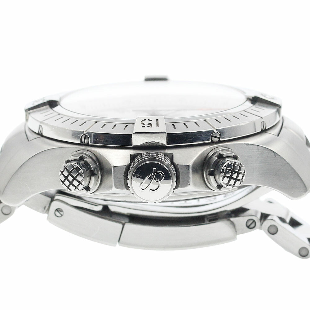 BREITLING A13375 Super Avenger Chronograph 48 Automatic Men's Watch with Box and Warranty Card