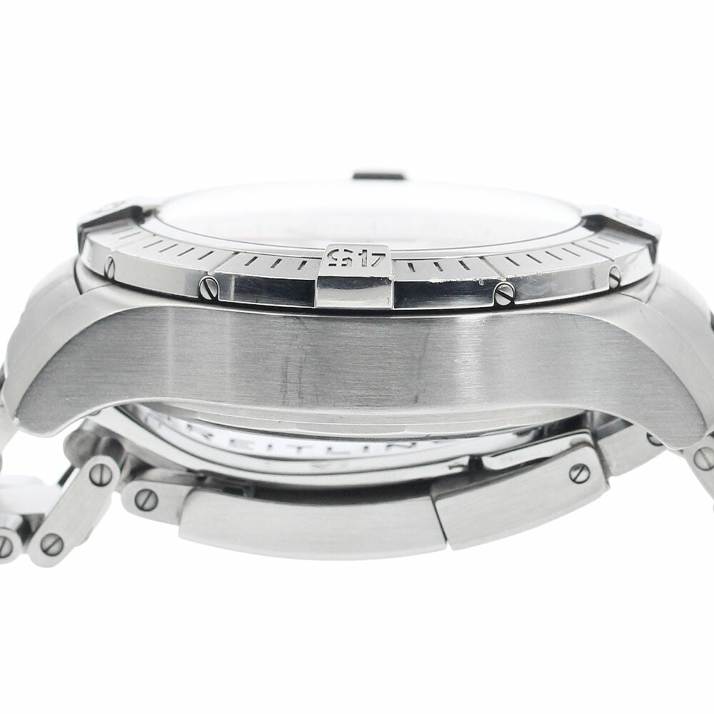 BREITLING A13375 Super Avenger Chronograph 48 Automatic Men's Watch with Box and Warranty Card