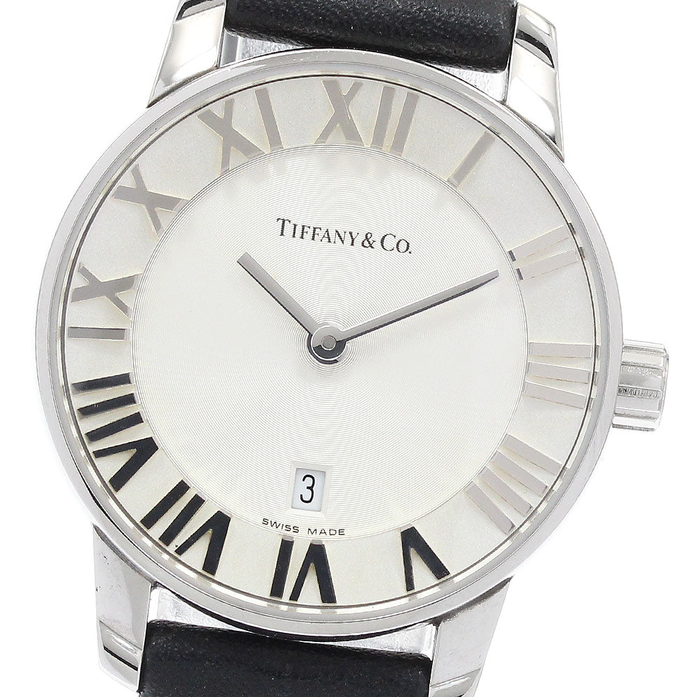 TIFFANY&Co. Atlas Dome Date Quartz Ladies Watch