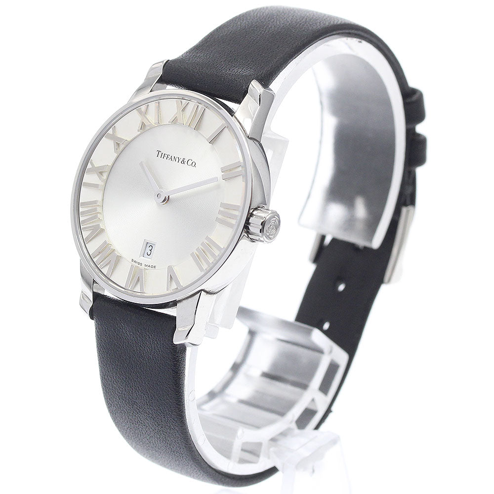 TIFFANY&Co. Atlas Dome Date Quartz Ladies Watch