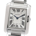 CARTIER W5310022 Tank Anglaise SM Quartz Women's Watch Excellent Condition with Warranty.