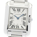 CARTIER W5310022 Tank Anglaise SM Quartz Women's Watch with Warranty