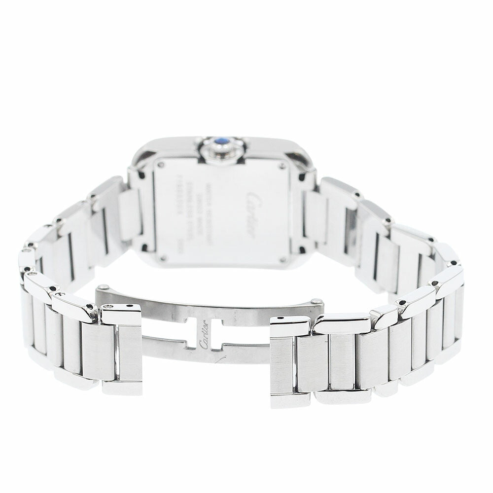 CARTIER W5310022 Tank Anglaise SM Quartz Women's Watch with Warranty