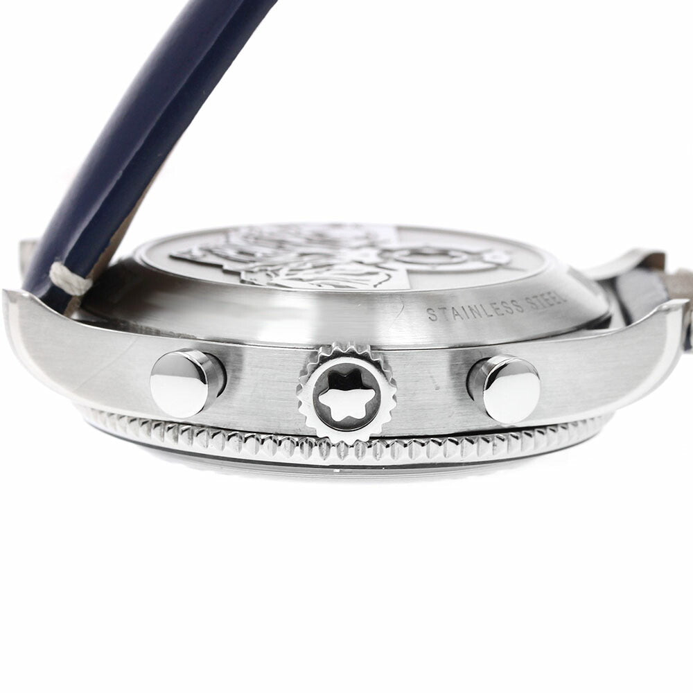 MONTBLANC 126912 1858 Automatic Chronograph Self-winding Men's Watch Excellent Condition