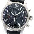 IWC SCHAFFHAUSEN IW377701 Pilot's Watch Chronograph Day-Date Automatic Men's Watch with Warranty Card