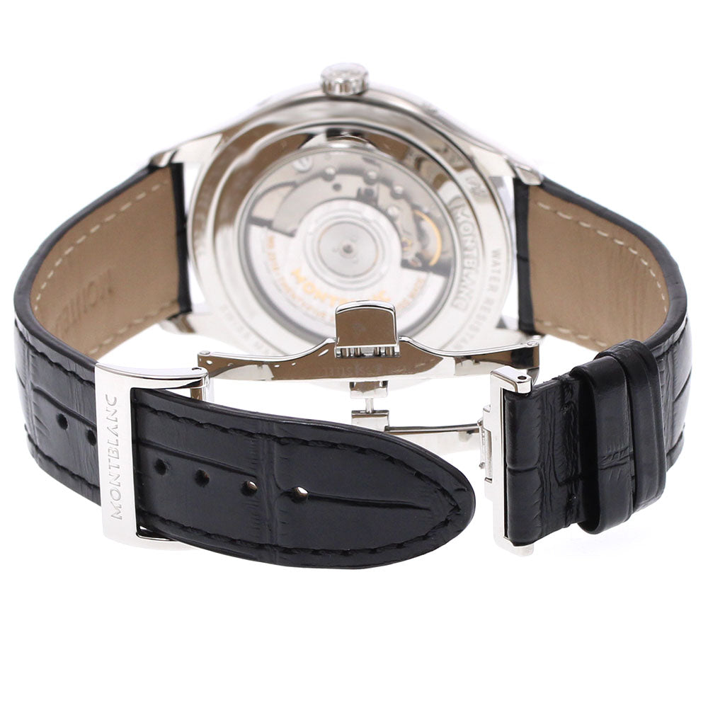 MONTBLANC 112538 Heritage Chronometrie Quantieme Complete Automatic Men's Watch Excellent Condition with Warranty.
