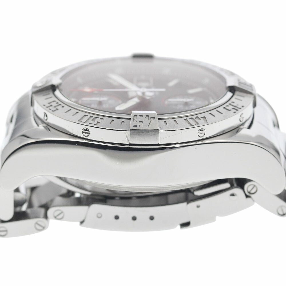 BREITLING A13381 Avenger II Date Automatic Men's Watch Excellent Condition with Box and Warranty Card