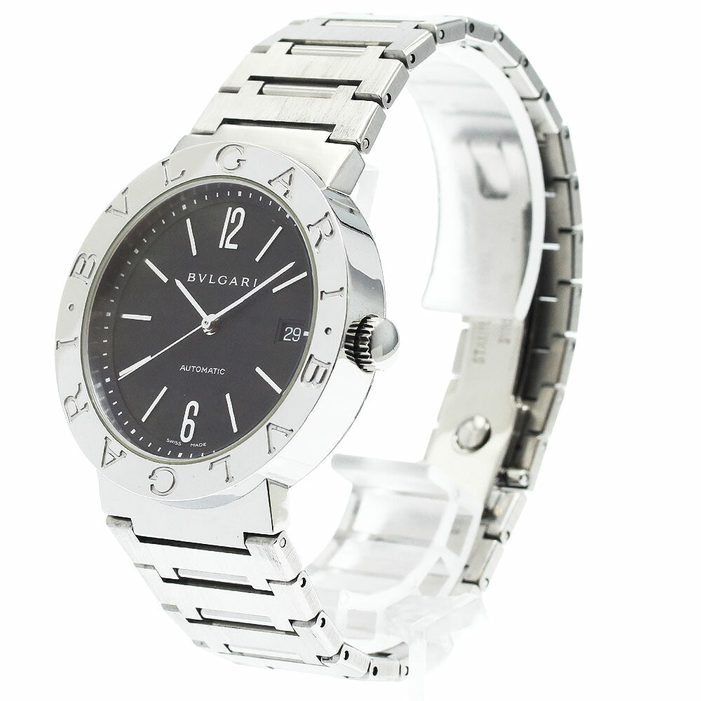 BVLGARI BB33SS Bulgari Date Automatic Men's Watch with Warranty Card