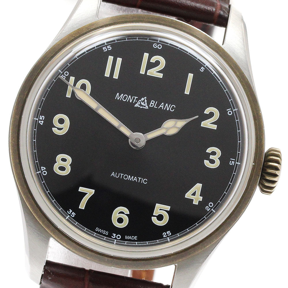 MONTBLANC 117832 1858 Automatic Self-winding Men's Watch Excellent Condition