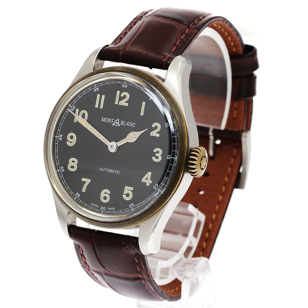 MONTBLANC 117832 1858 Automatic Self-winding Men's Watch Excellent Condition