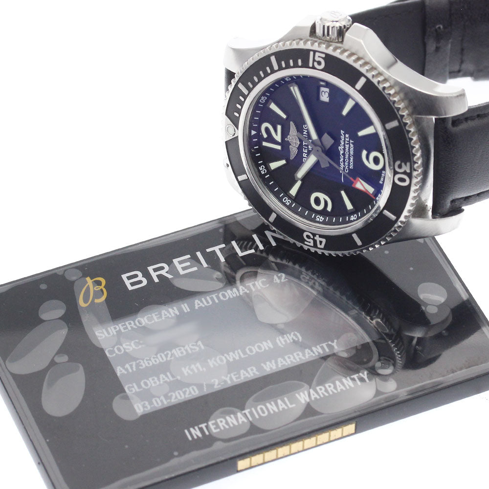 BREITLING A17366 Superocean 42 Date Automatic Men's Watch with Warranty