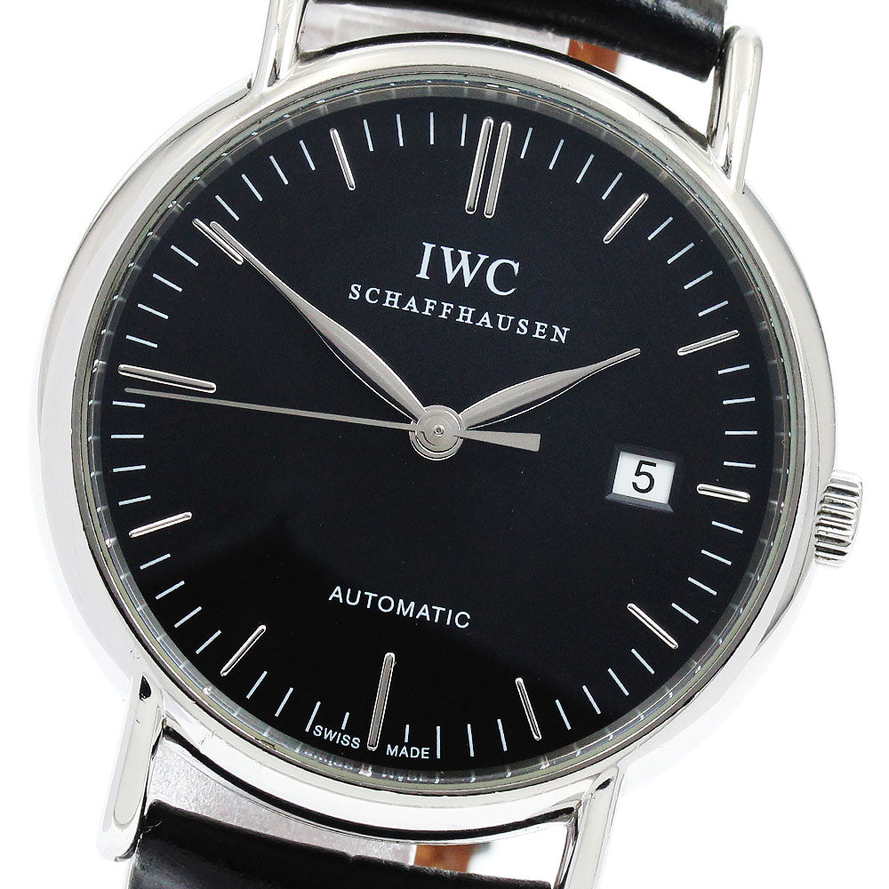 IWC SCHAFFHAUSEN IW356305 Portofino Date Automatic Men's Watch