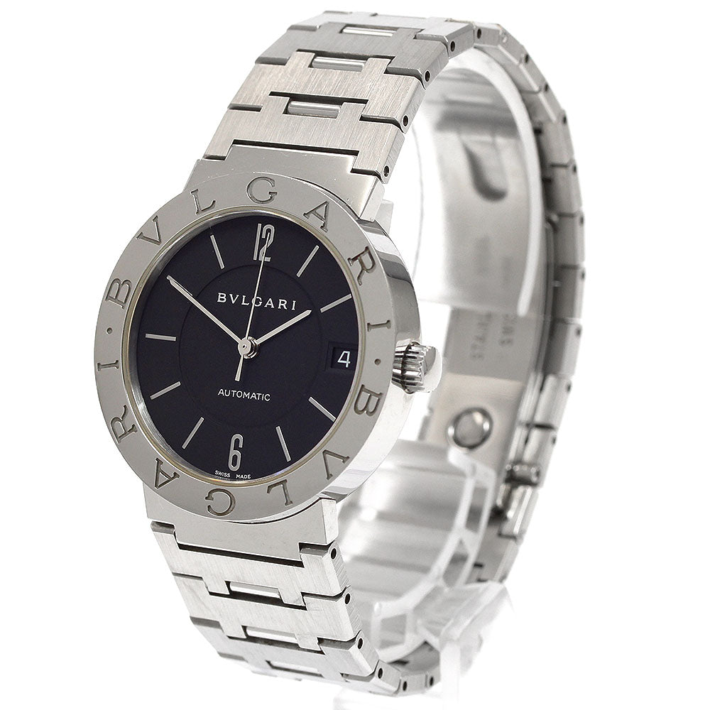 BVLGARI BB33SS Bulgari Date Automatic Men's Watch with Warranty Card