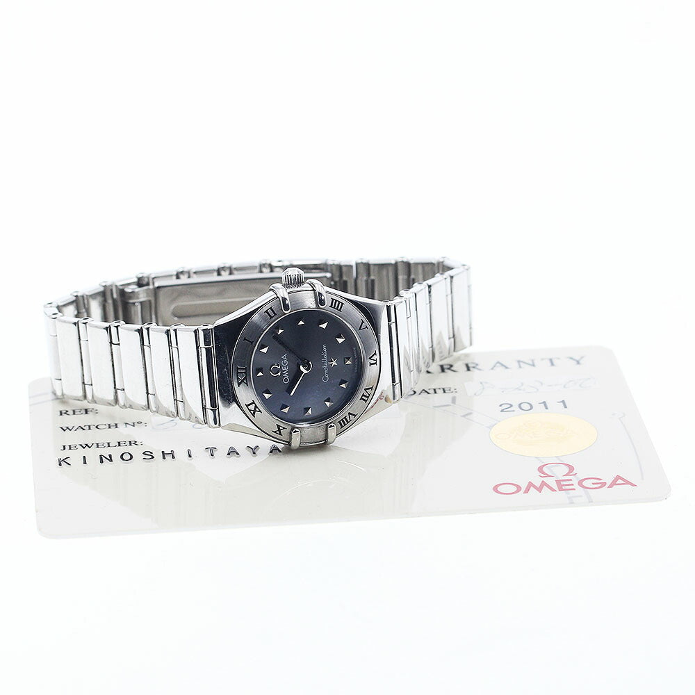 OMEGA 1561.51 Constellation Mini My Choice Quartz Ladies Watch with Warranty