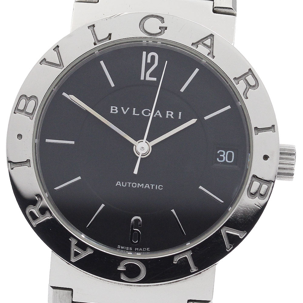BVLGARI BB33SS Bulgari Date Automatic Men's Watch with Warranty Card