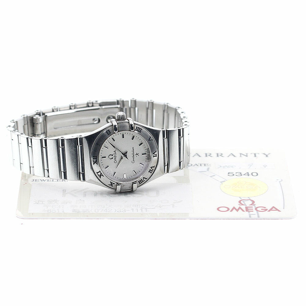 OMEGA 1562.30 Constellation Mini Quartz Ladies Watch with Warranty