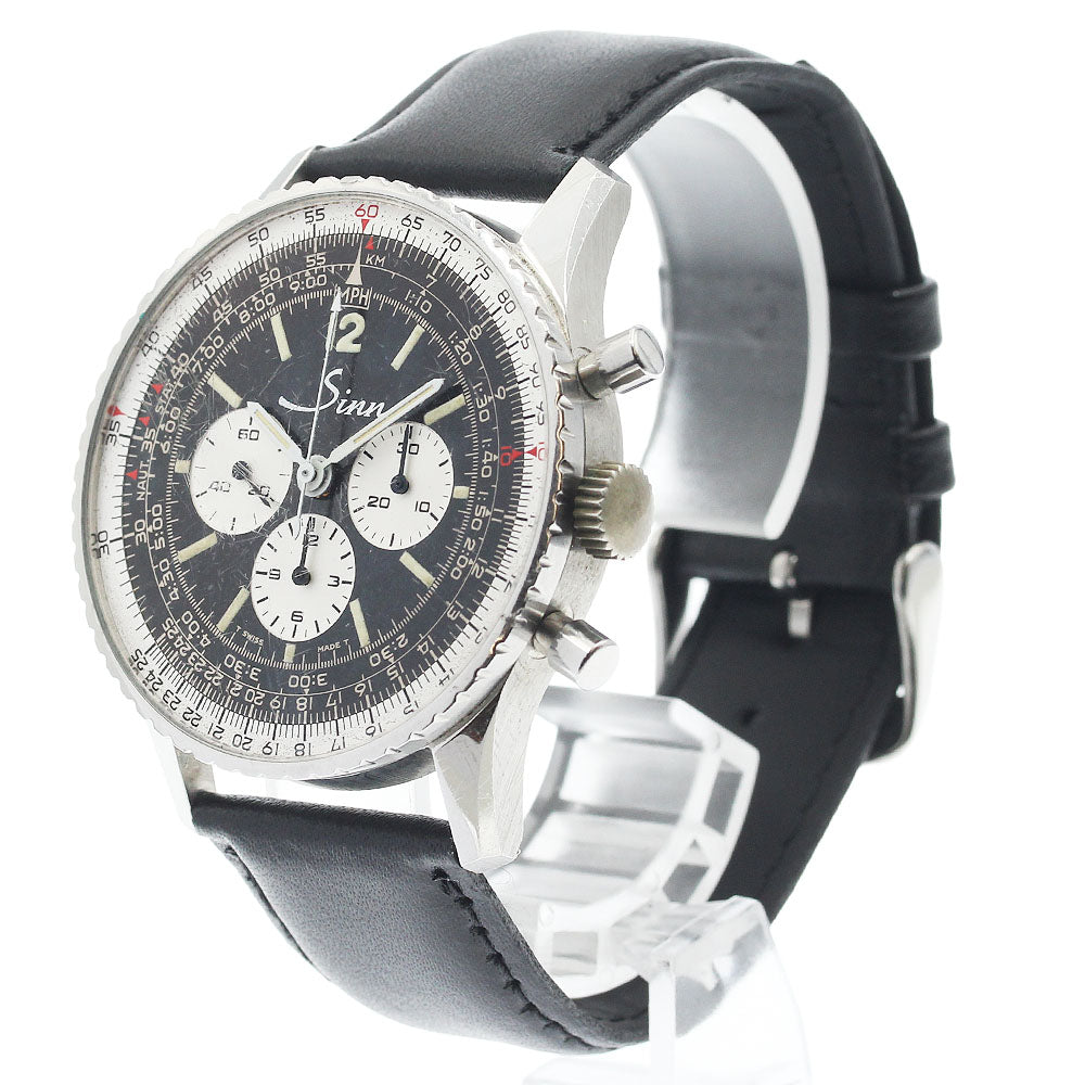 Sinn Navigation Cal.1873 Chronograph Manual Winding Men's Watch - Excellent Condition