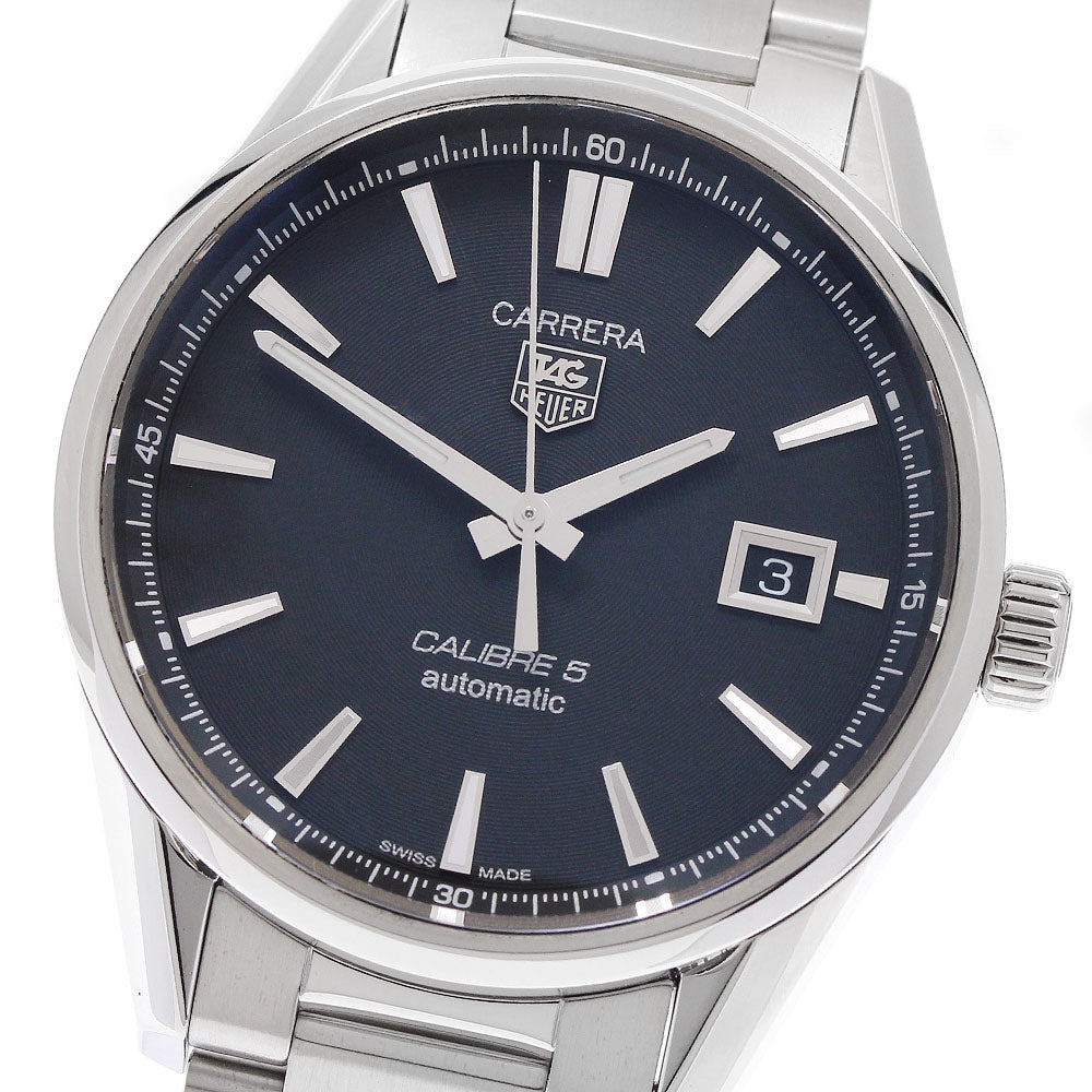 TAG Heuer WAR211A-1 Carrera Caliber 5 Date Automatic Men's Watch (Good Condition)