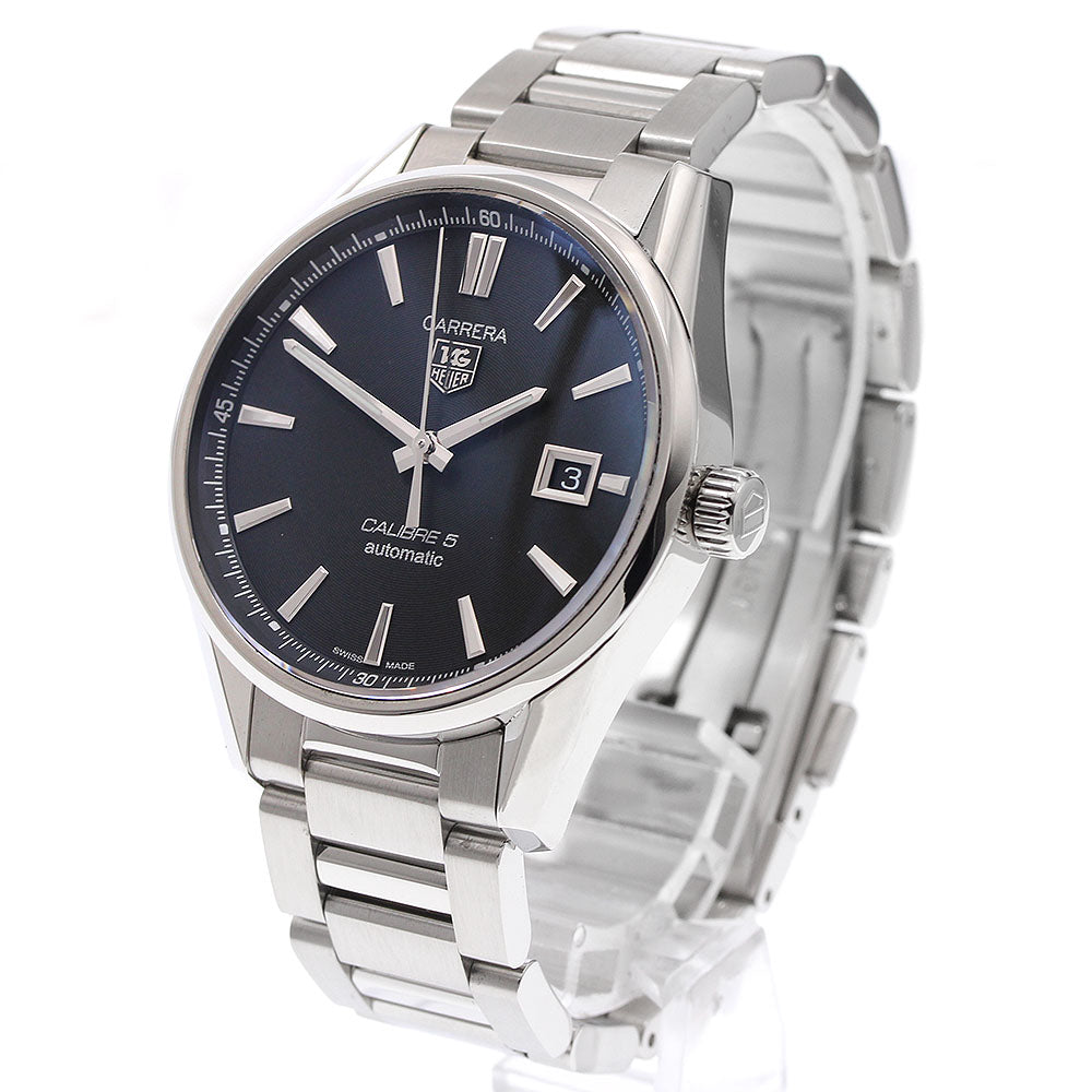 TAG Heuer WAR211A-1 Carrera Caliber 5 Date Automatic Men's Watch (Good Condition)