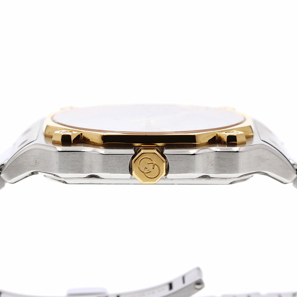 GUCCI YA166403 G-Flat Date Automatic Men's Watch Excellent Condition with Box