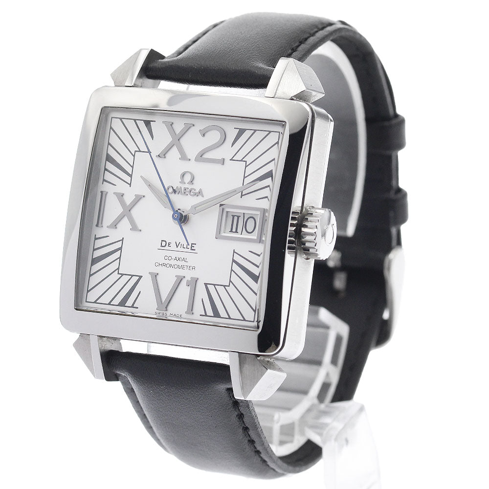 OMEGA 7813.30.39 De Ville X2 Co-Axial Big Date Automatic Men's Watch Excellent Condition with Box