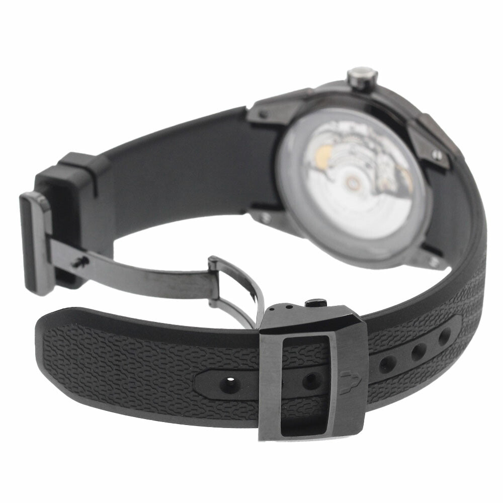 MINASE VM04-R03SD All Black Divide Date Automatic Men's Watch Excellent Condition with Box