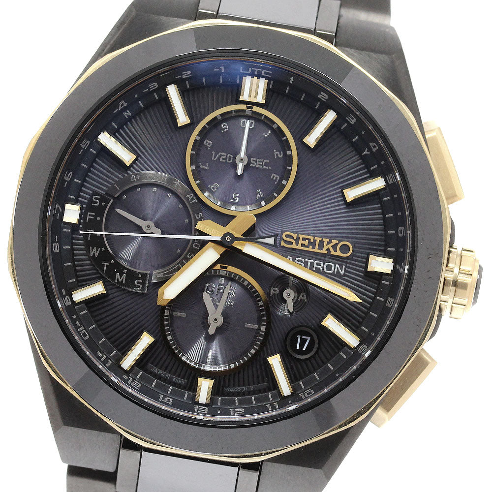 SEIKO SBXC156/5X83-0AB0 Astron 100th Anniversary Kintaro Hattori Limited Edition Solar Radio-Controlled Men's Watch Excellent Condition with Box and Warranty.