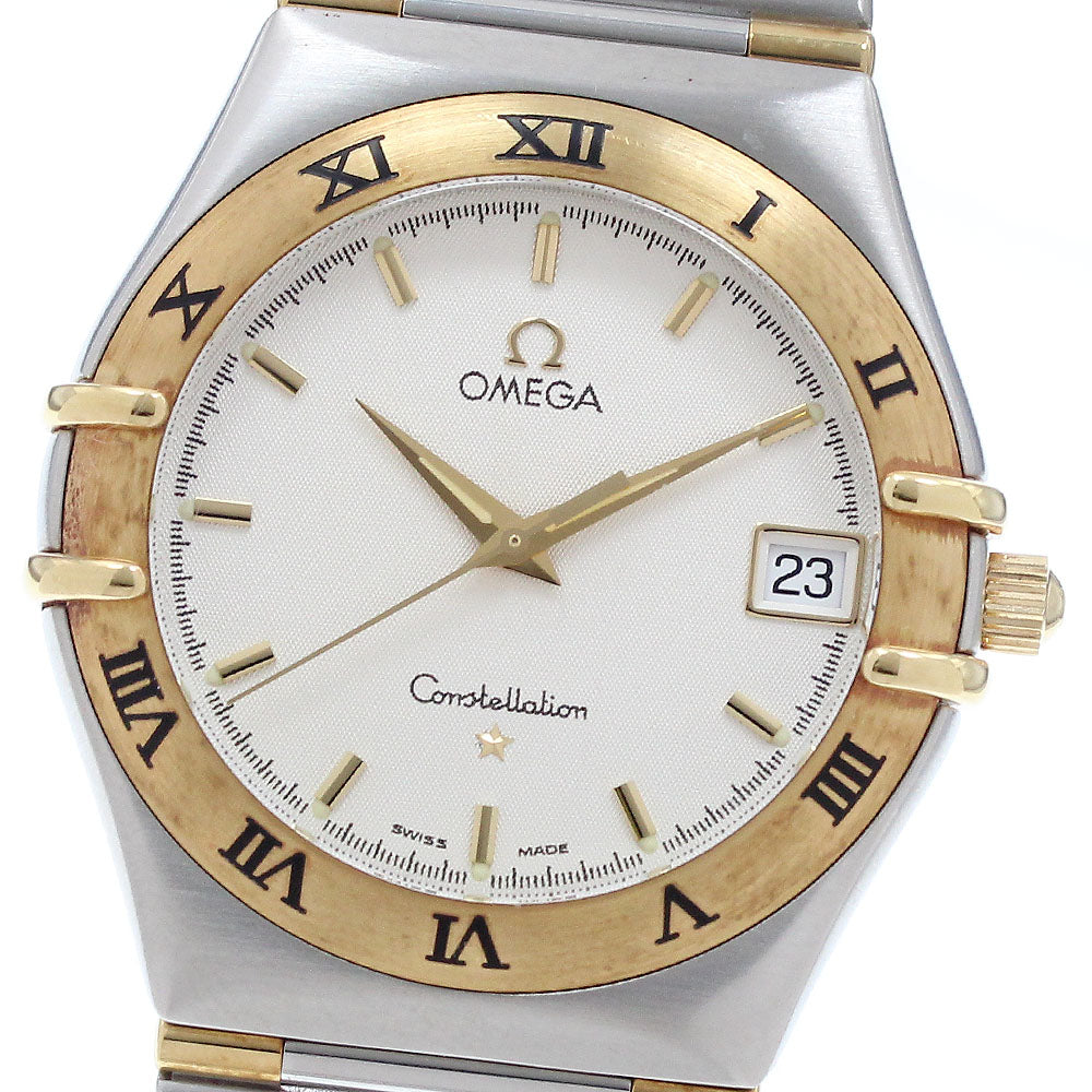 OMEGA 1312.30 Constellation Date Half Bar Quartz Men's Watch Excellent Condition with Warranty.