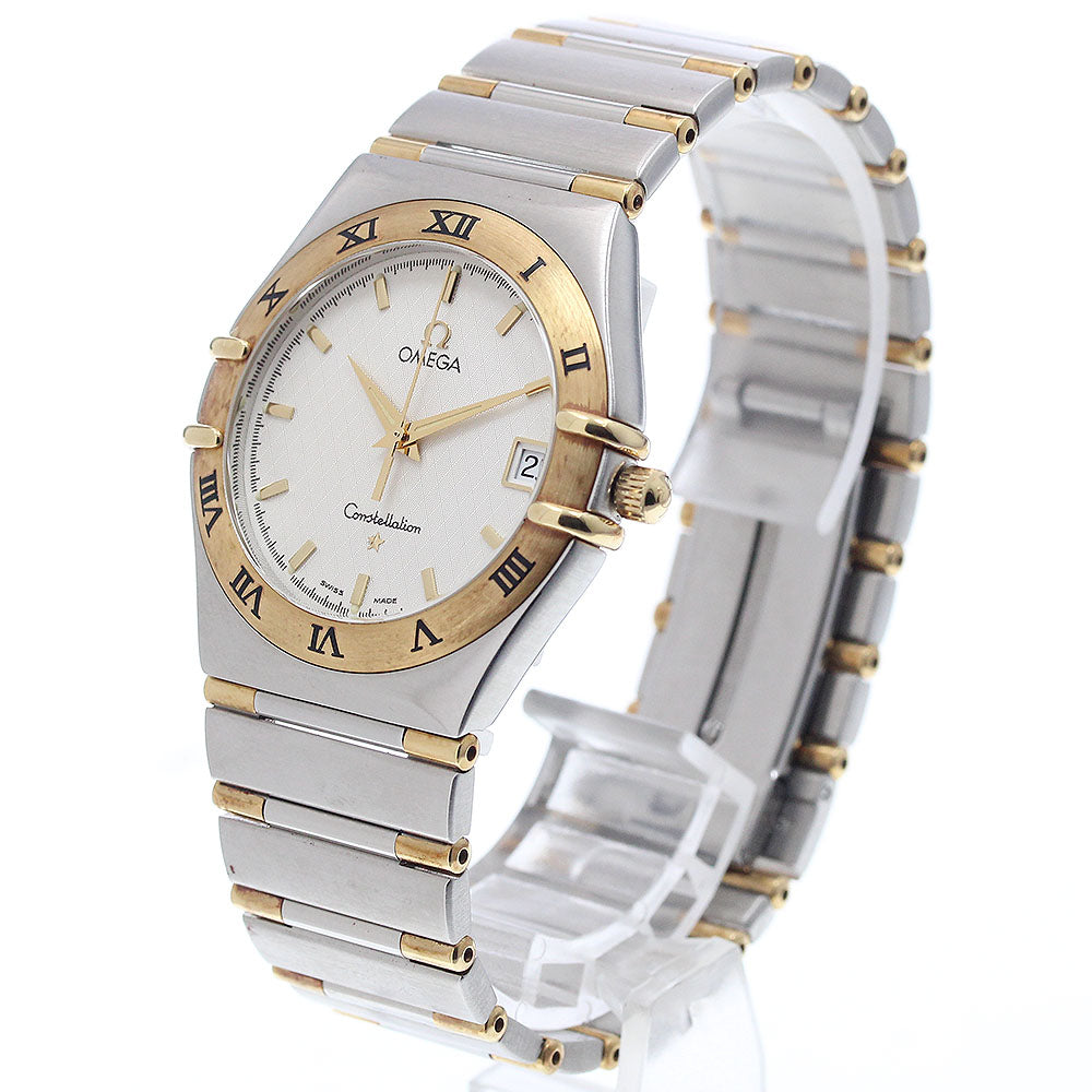 OMEGA 1312.30 Constellation Date Half Bar Quartz Men's Watch Excellent Condition with Warranty.