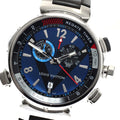 LOUIS VUITTON Q102D Tambour Regatta Chronograph Alarm Quartz Men's Watch with Box and Warranty Card