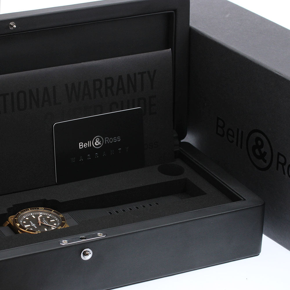 Bell & Ross BR0392-D-BR-BR/SCA BR03 Diver Brown Bronze Limited Edition of 999 Automatic Men's Watch with Box and Warranty Card