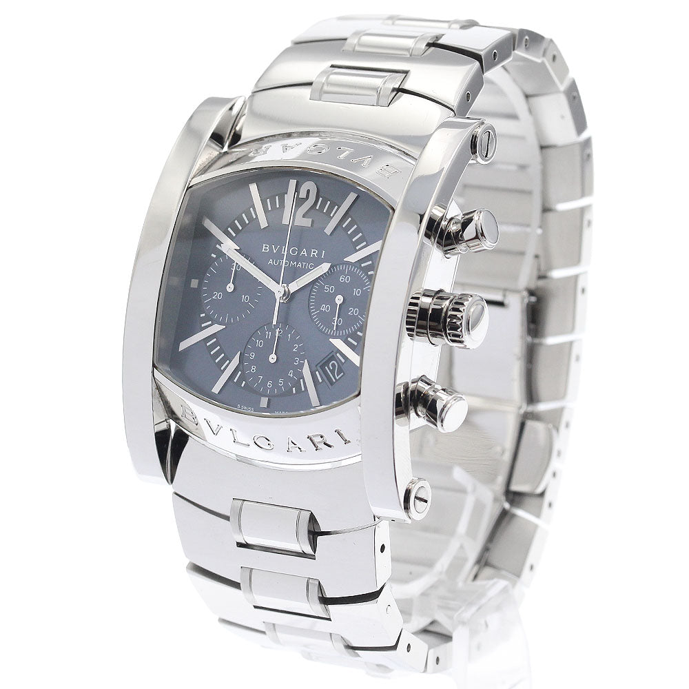 BVLGARI AA48SCH Assioma Chronograph Date Automatic Men's Watch
