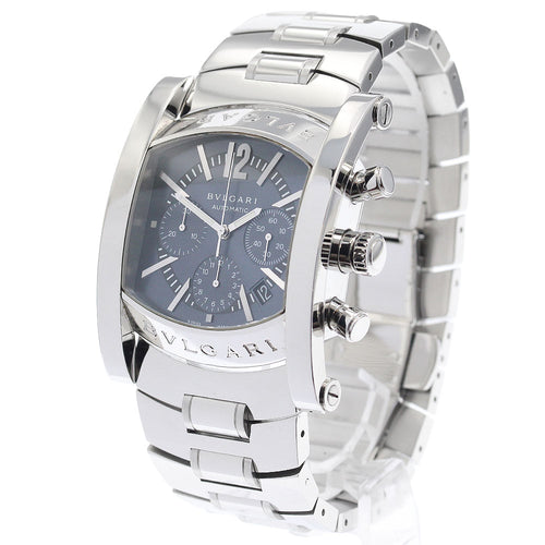 BVLGARI AA48SCH Assioma Chronograph Date Automatic Men's Watch