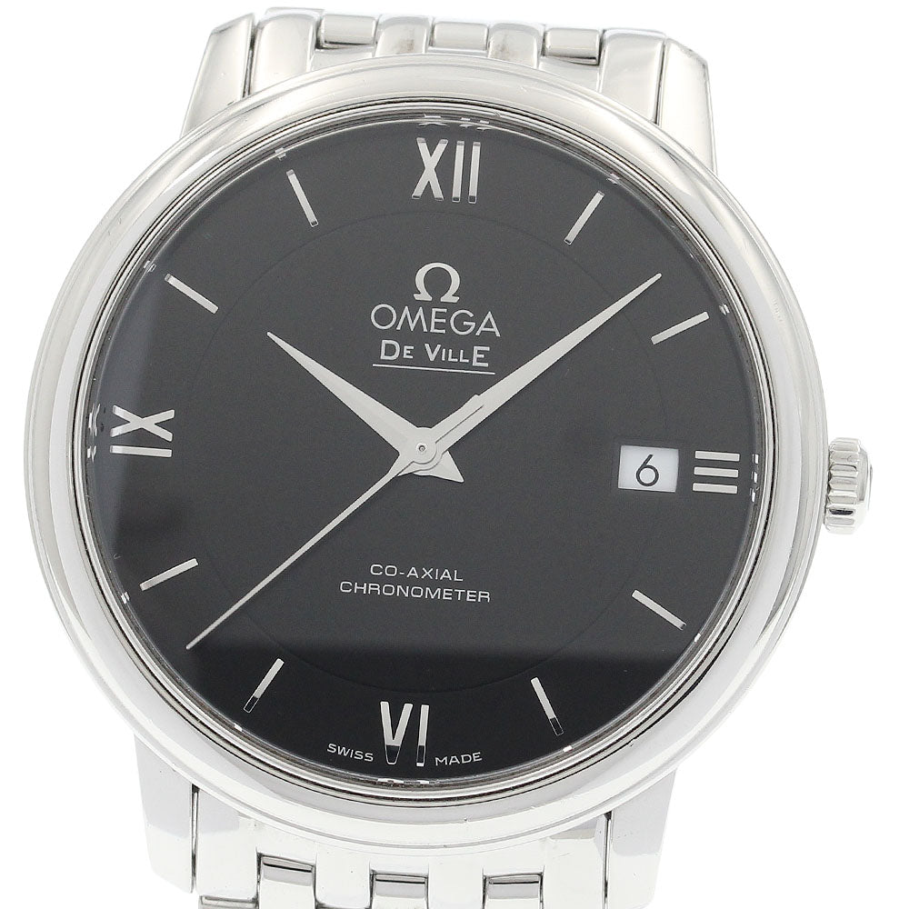 OMEGA 424.10.37.20.01.001 De Ville Prestige Co-Axial Automatic Men's Watch Excellent Condition with Warranty.