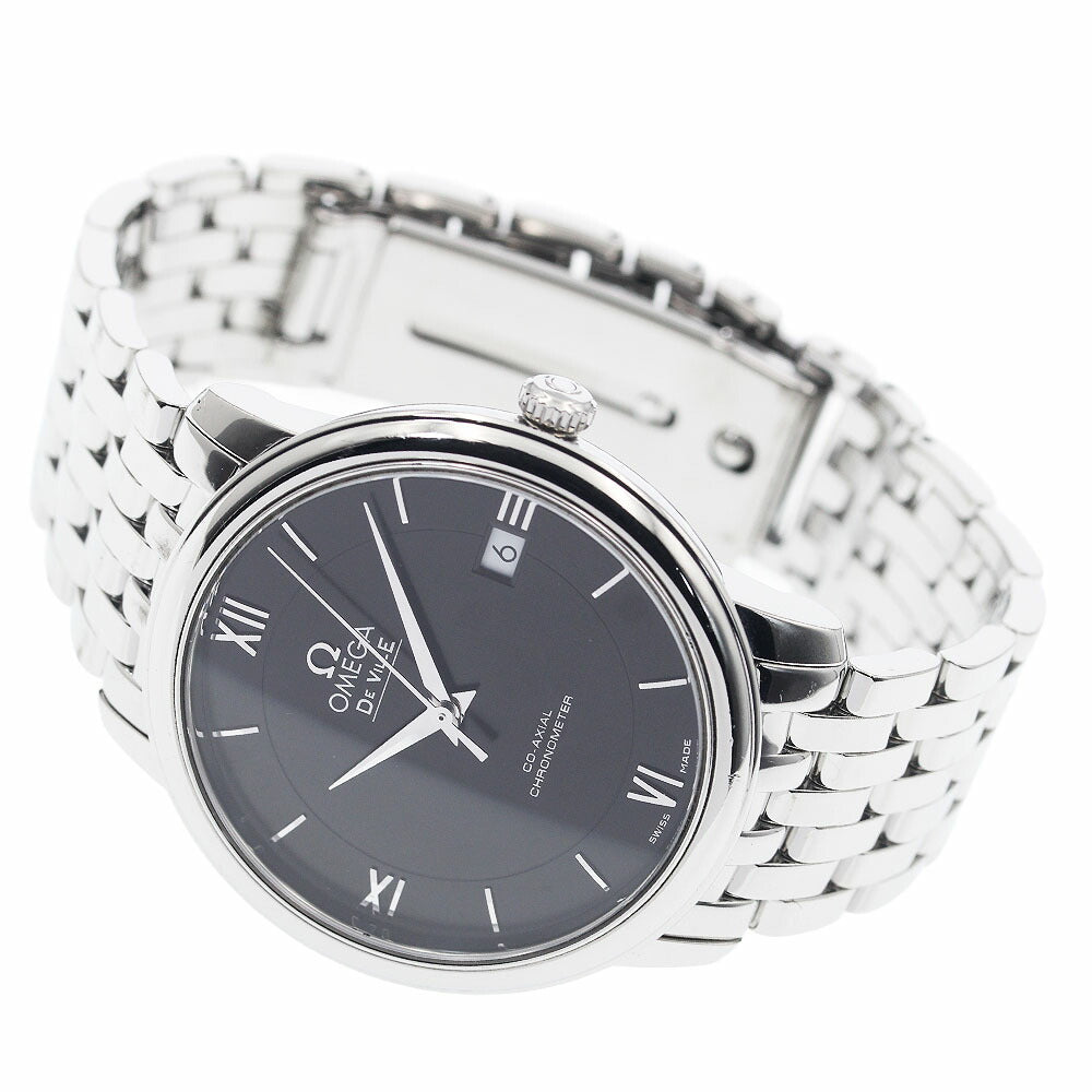 OMEGA 424.10.37.20.01.001 De Ville Prestige Co-Axial Automatic Men's Watch Excellent Condition with Warranty.