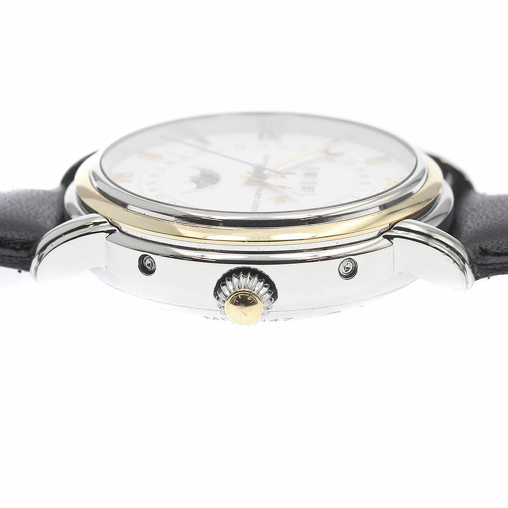 Maurice Lacroix MP6347-YS101-19F Masterpiece YG Bezel Triple Calendar Automatic Men's Watch with Warranty Card