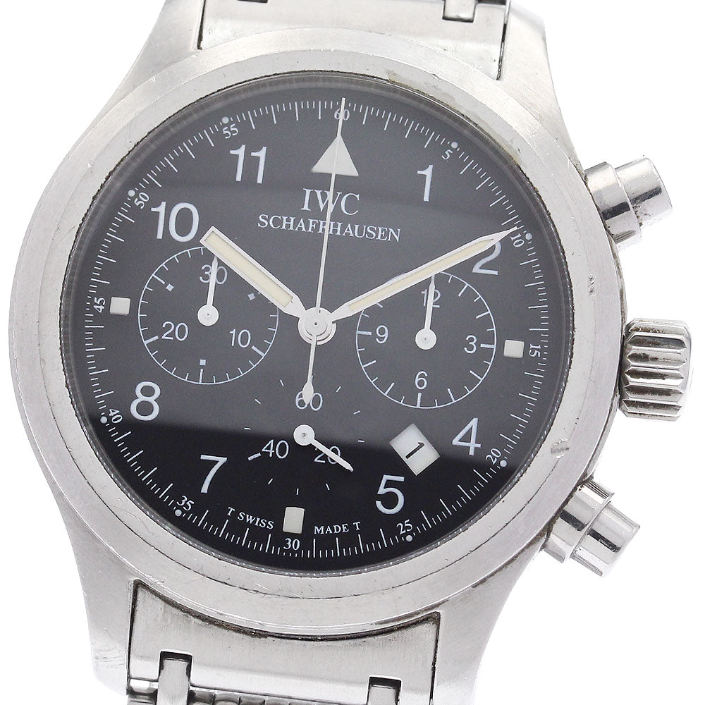 IWC SCHAFFHAUSEN IW374102 Flieger Date Chronograph Quartz Men's Watch