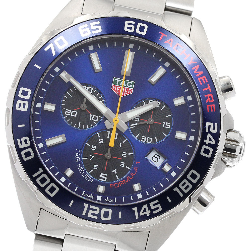 TAG Heuer CAZ101AB Formula 1 Red Bull Racing Chronograph Quartz Men's Watch Excellent Condition with Box and Warranty.