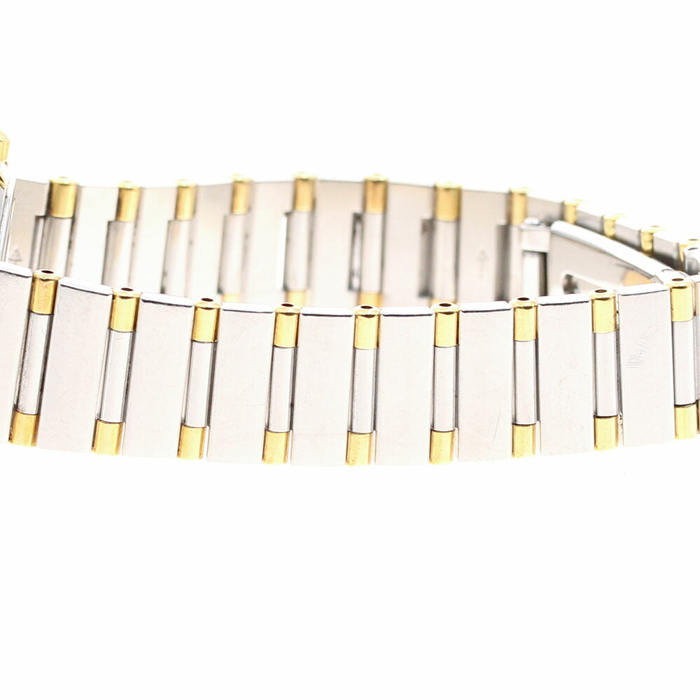 OMEGA 1362.10 Constellation Mini YG Bezel Half Bar Quartz Ladies Watch with Warranty
