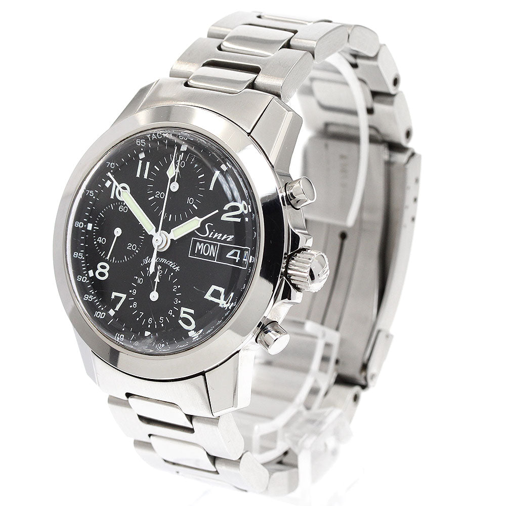 Sinn 103.B.AUTO.POL.TY Chronograph Day-Date Automatic Men's Watch with Warranty Card