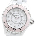 CHANEL H4467 J12 Soft Pink White Ceramic Limited Edition of 1200 Pieces Worldwide Quartz Women's Watch with Warranty Card