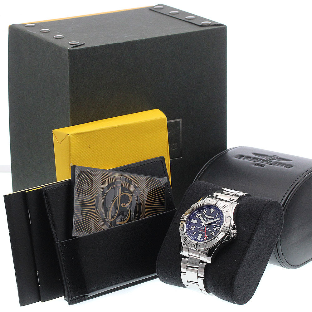 BREITLING A32390 Avenger II GMT Date Automatic Men's Watch (with box and warranty)