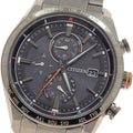 CITIZEN H800-T025871/AT8185-62E Act Line Black Titanium Eco-Drive Solar Radio-Controlled Men's Watch Excellent Condition with Box and Warranty.