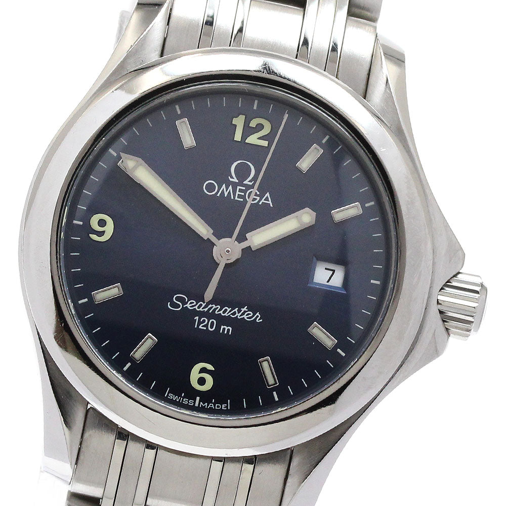 OMEGA 2571.83 Seamaster 120 Date Quartz Ladies Watch with Warranty