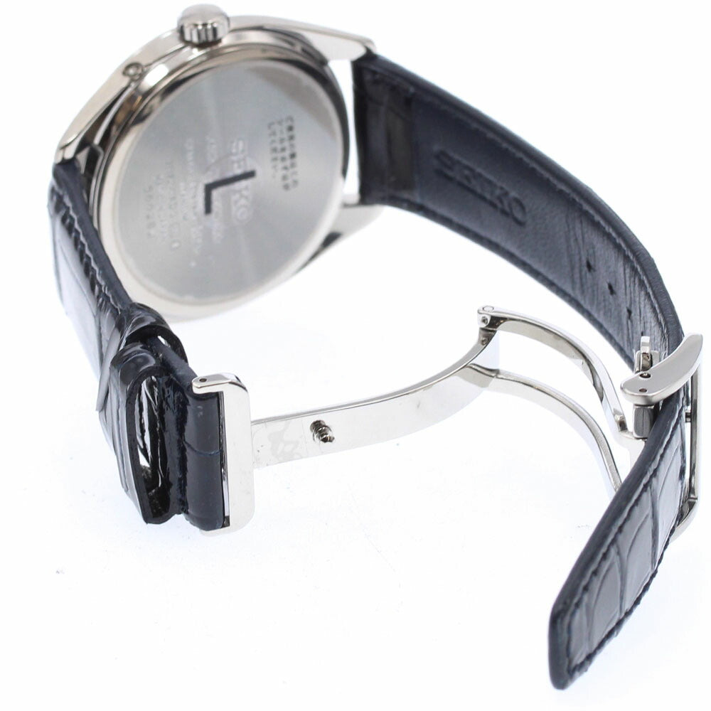 SEIKO SBXY035/7B72-0AD0 Astron Origin Date Solar Radio Controlled Men's Watch Excellent Condition with Box and Warranty Card